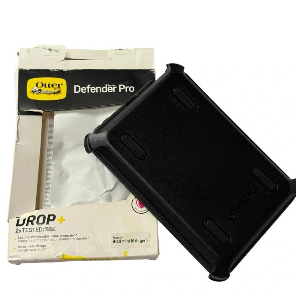 OtterBox Defender Pro Series Case for iPad Mini (6th Gen) – Black